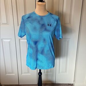 Under Armour Tech 2.0 Lino Print Loose Fit Short Sleeve T-Shirt Men's Small
